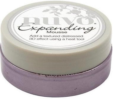Nuvo Embellishment Uitbreidende Mousse Misted Mauve