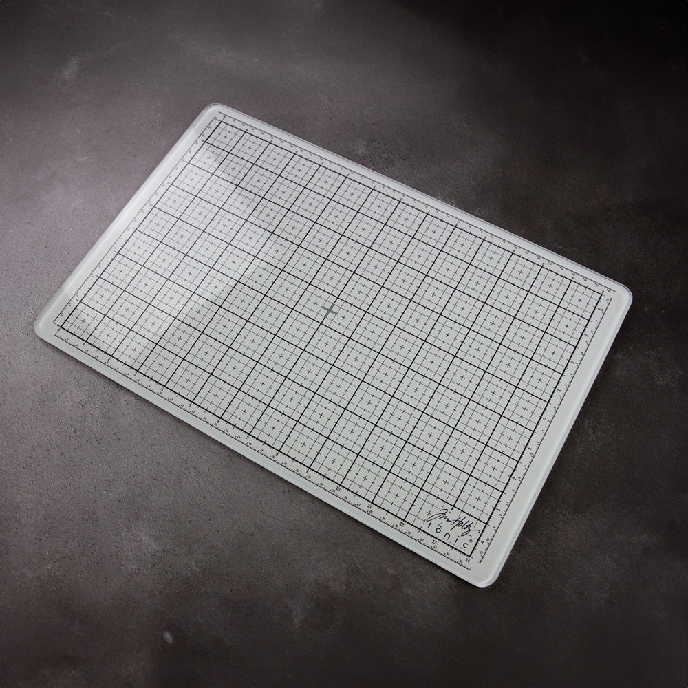 NIEUW Tim Holtz glazen mediamat