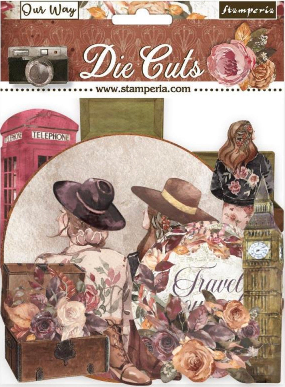 Troqueles Stamperia Surtidos - Colección Romántica - Our Way