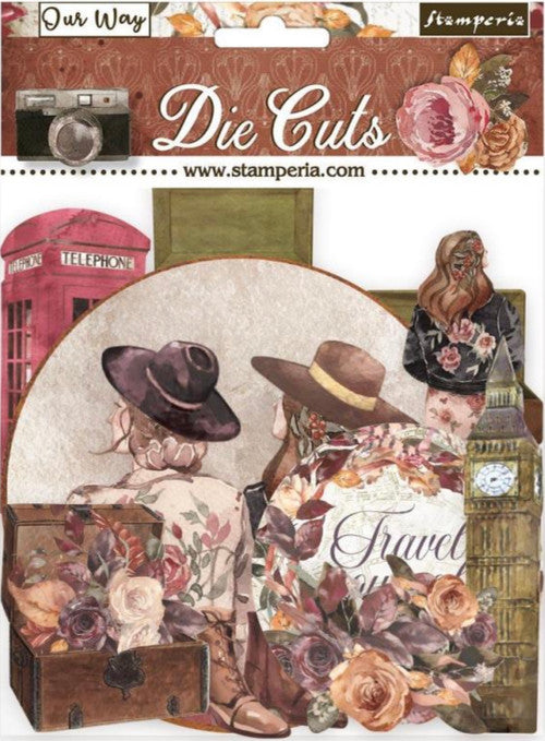 Troqueles Stamperia Surtidos - Colección Romántica - Our Way