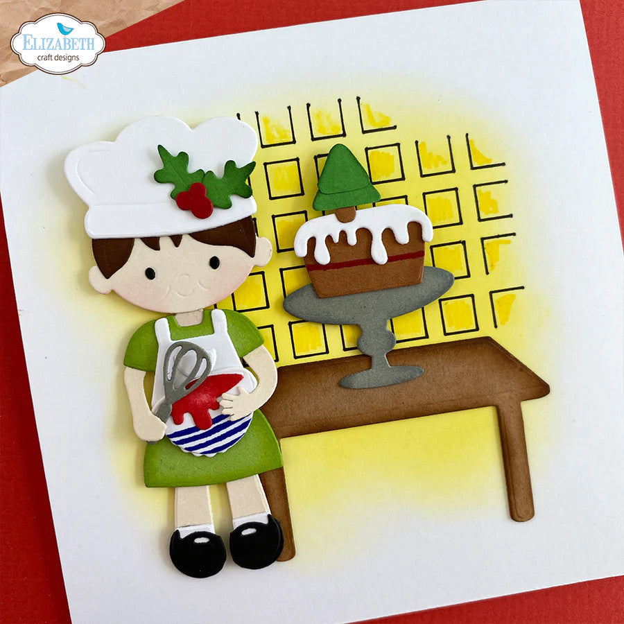 Elizabeth Craft Designs Let's Bake Die Set