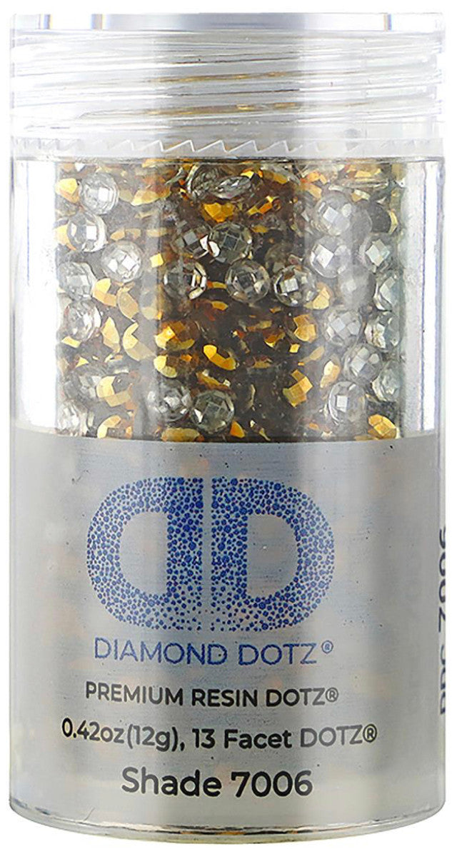 Diamond Dotz Freestyle Gems 2.8mm 12g Metallic Dark Gold 7006
