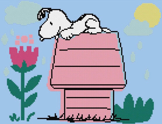 Diamond Dotz The Peanuts Dog House