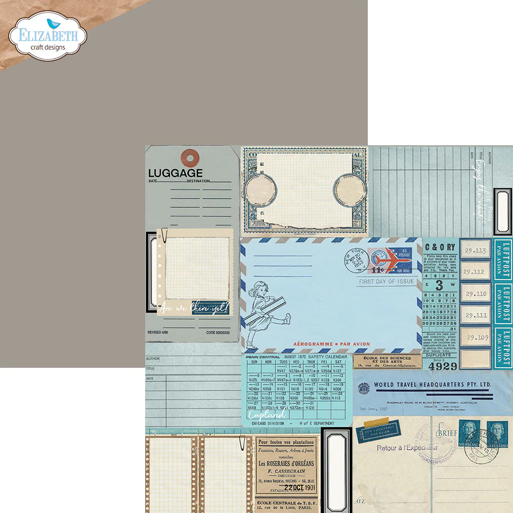 Elizabeth Craft Designs Once in a Lifetime 12x12 Paper Pack