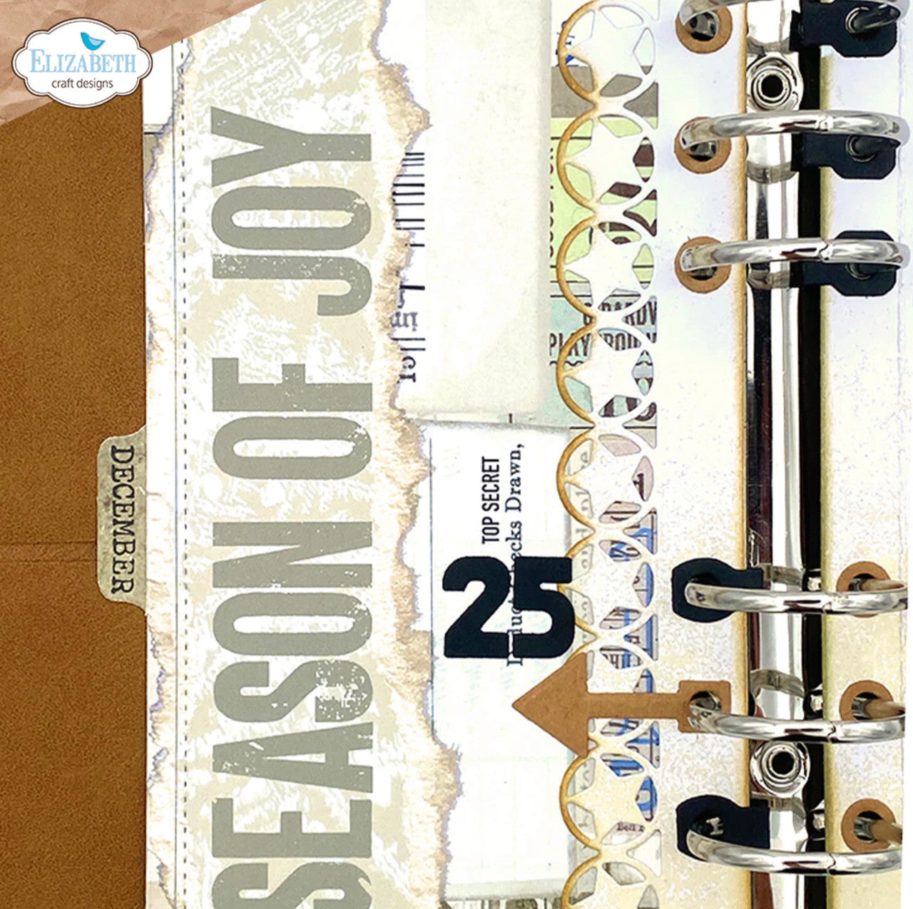 Elizabeth Craft Designs Sidekick Essentials 23: Ventana Página 2 Juego de troqueles de metal
