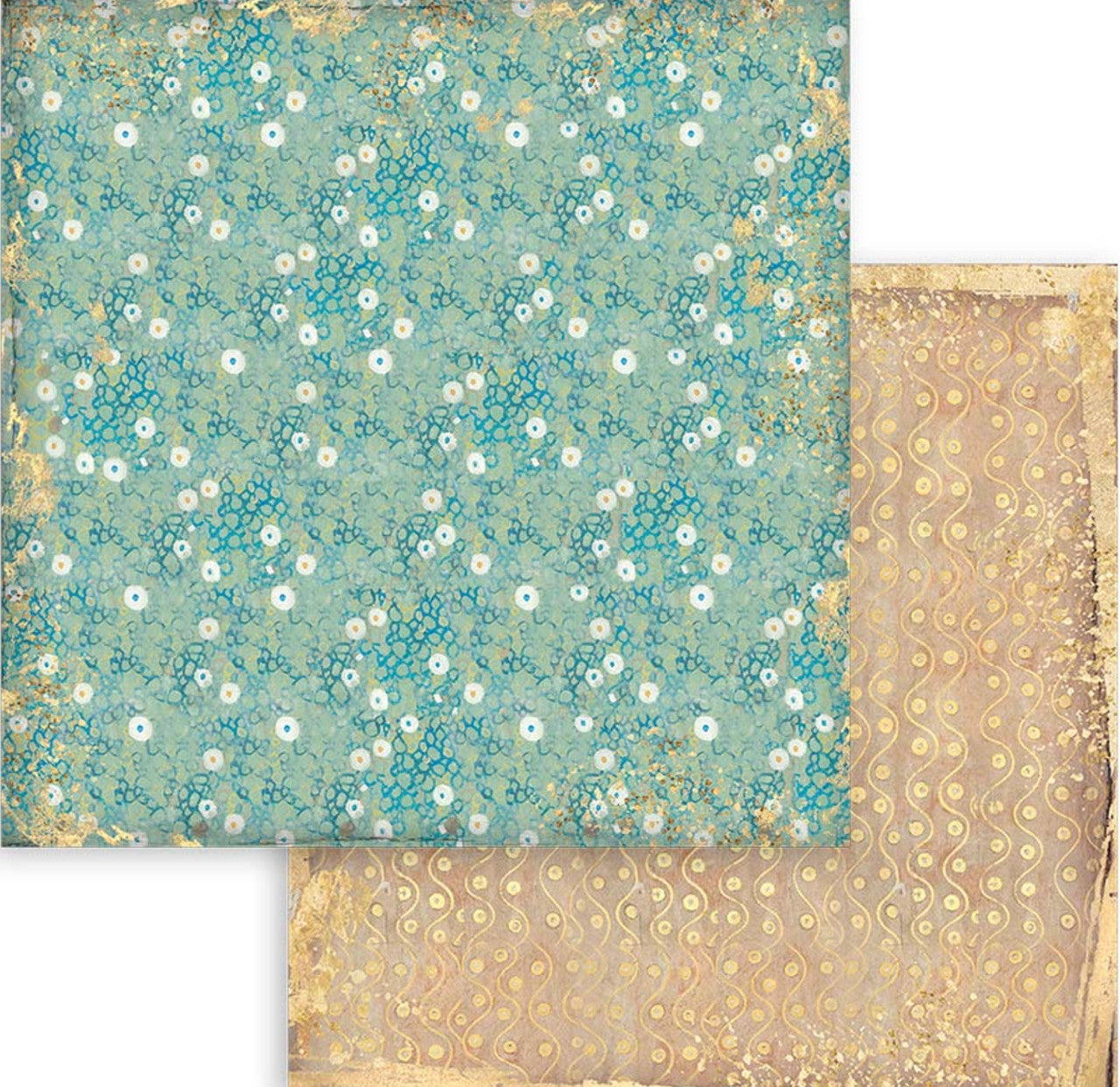 Stamperia (30 x 30 cm) Dubbelzijdig achtergrondpapierpakket - Klimt