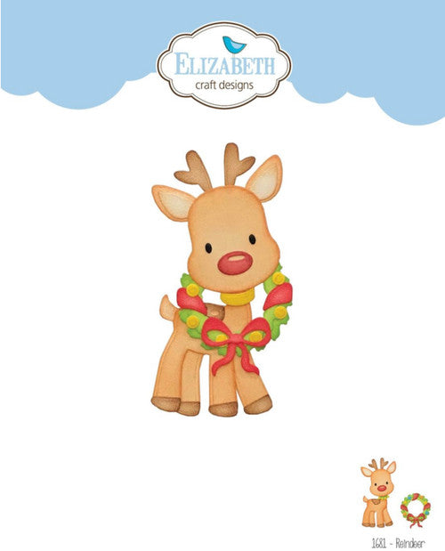 Elizabeth Craft Designs Juego de troqueles de reno