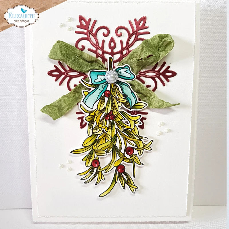 Elizabeth Craft Designs Noel metalen stansenset