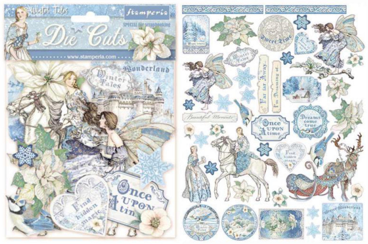 Stamperia Winter Tales Die Cuts