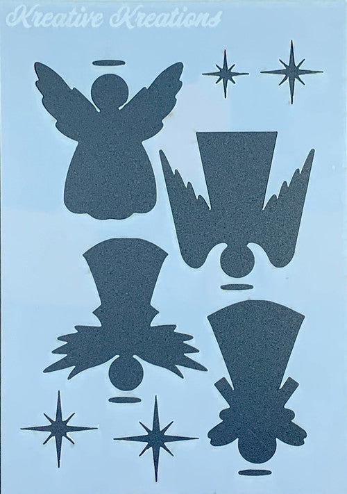 Holy Angels 4” x 6” Stencil