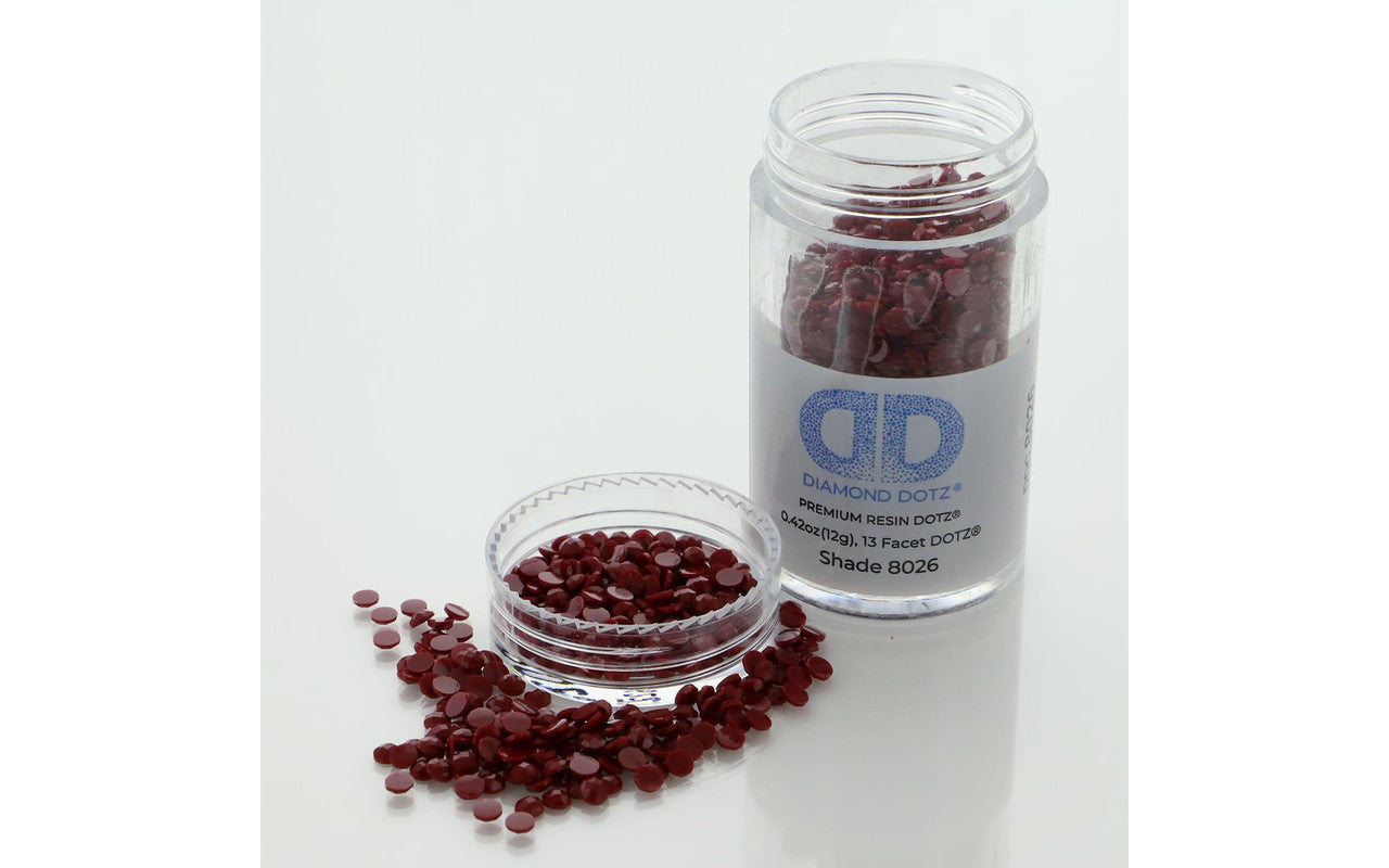 Diamond Dotz Freestyle Gems 2.8mm 12g Shiraz 8026