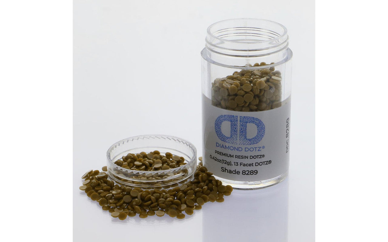Diamond Dotz Freestyle Gems 2.8mm 12g Dark Khaki 8289