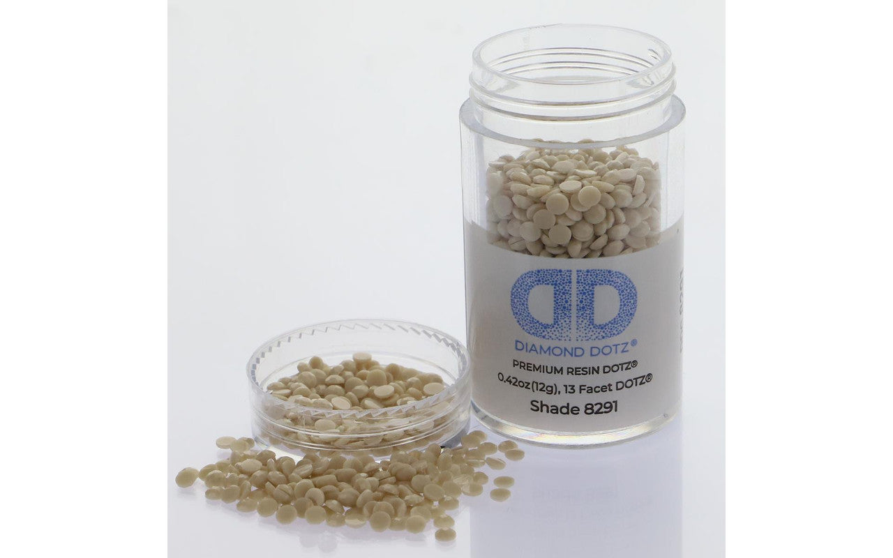 Diamond Dotz Freestyle Gems 2.8mm 12g Ivory 8291