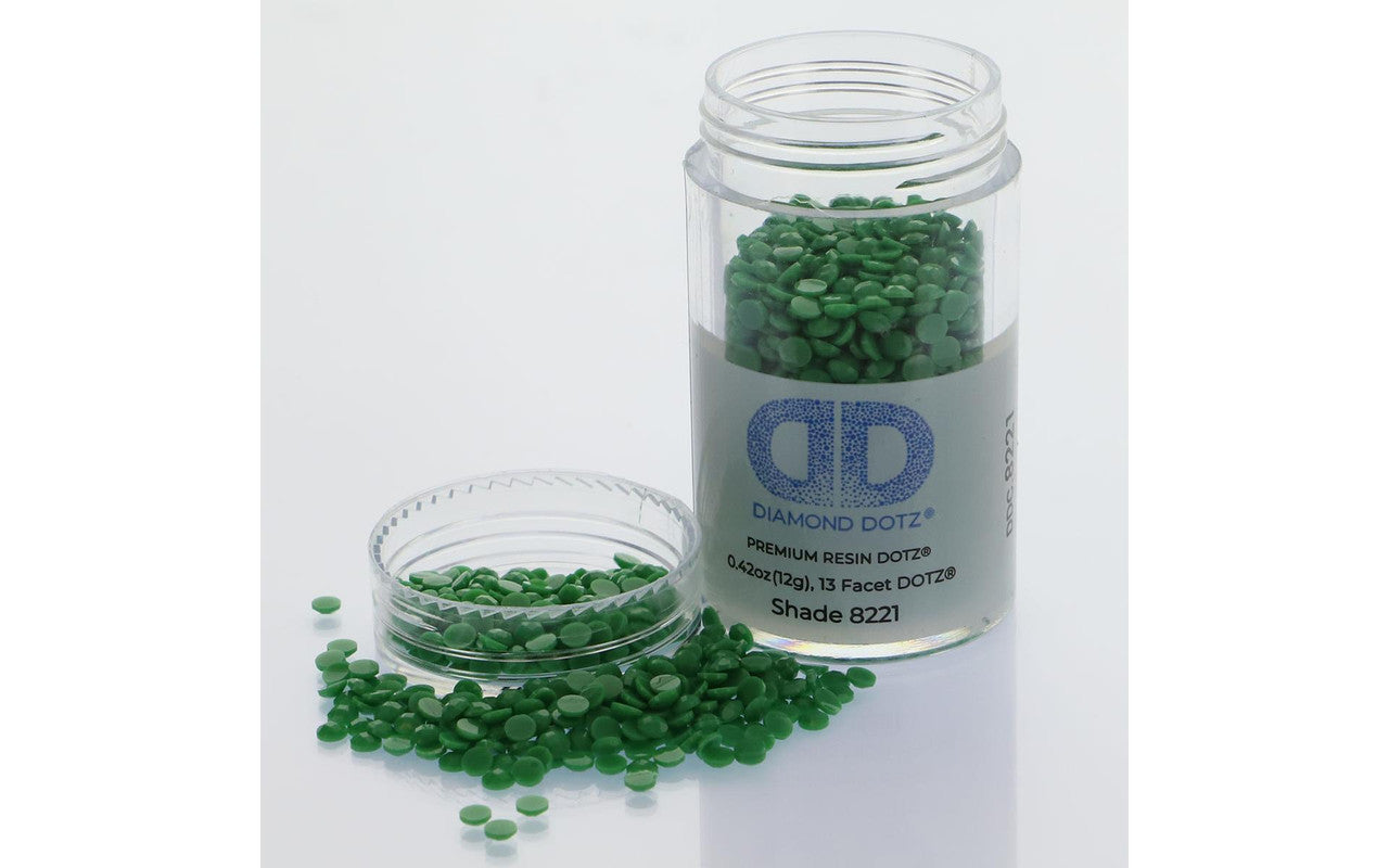 Diamond Dotz Freestyle Gems 2,8 mm 12 g lichtsmaragd 8221