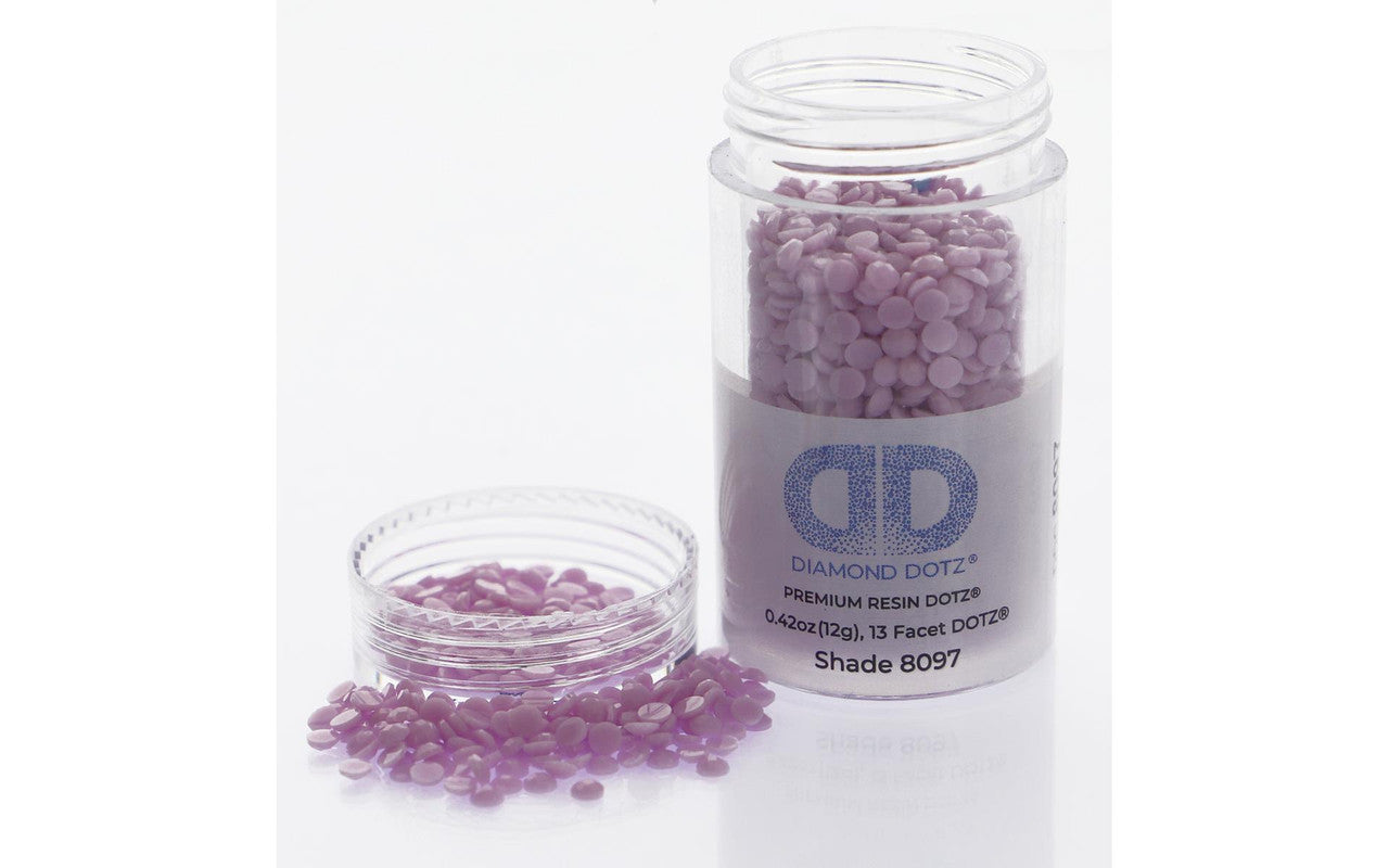 Diamond Dotz Freestyle Gems 2.8mm 12g Pale Lilac 8097