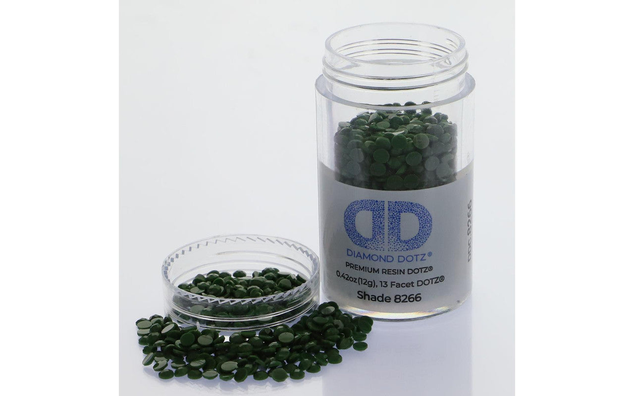 Diamond Dotz Freestyle Gems 2,8 mm 12 g Jagergroen 8266