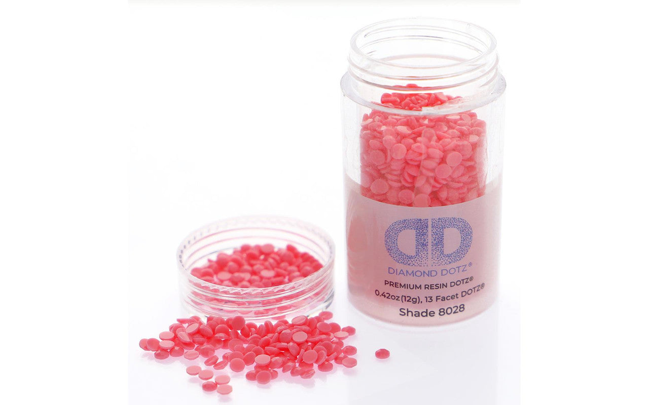 Diamond Dotz Freestyle Gems 2.8mm 12g Light Hot Pink 8028