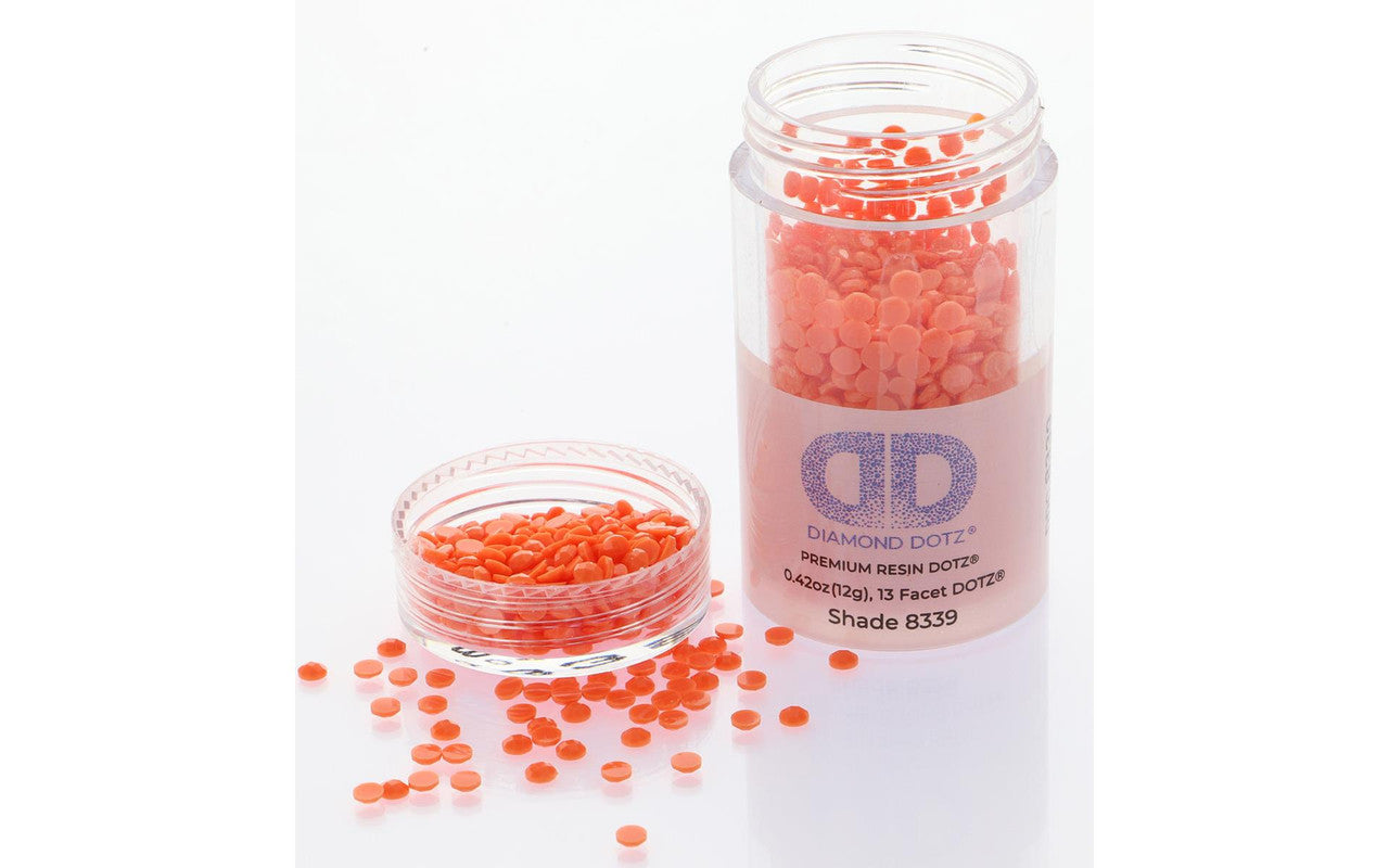 Diamond Dotz Freestyle Gems 2.8mm 12g Deep Coral 8339