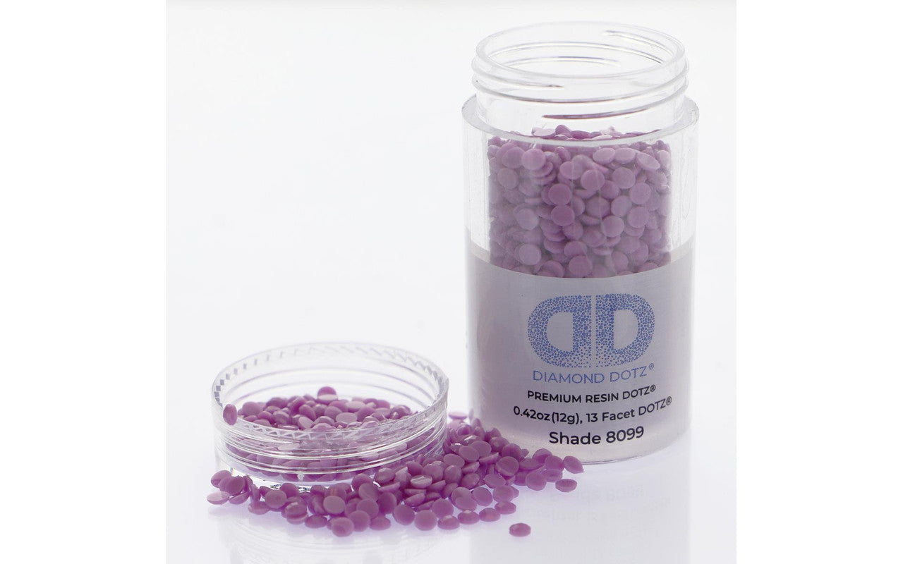 Diamond Dotz Freestyle Gems 2.8mm 12g Mid Lilac 8099