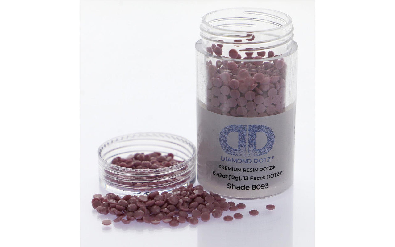 Diamond Dotz Freestyle Gems 2.8mm 12g Light Mauve 8093