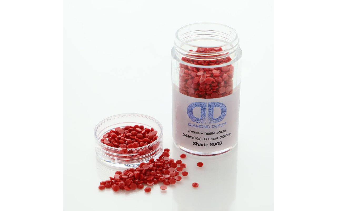 Diamond Dotz Freestyle Gems 2.8mm 12g Geranium 8008