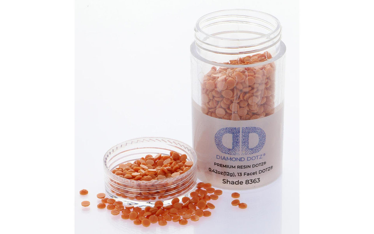 Diamond Dotz Freestyle Gems 2.8mm 12g Dark Skin Tone 8363