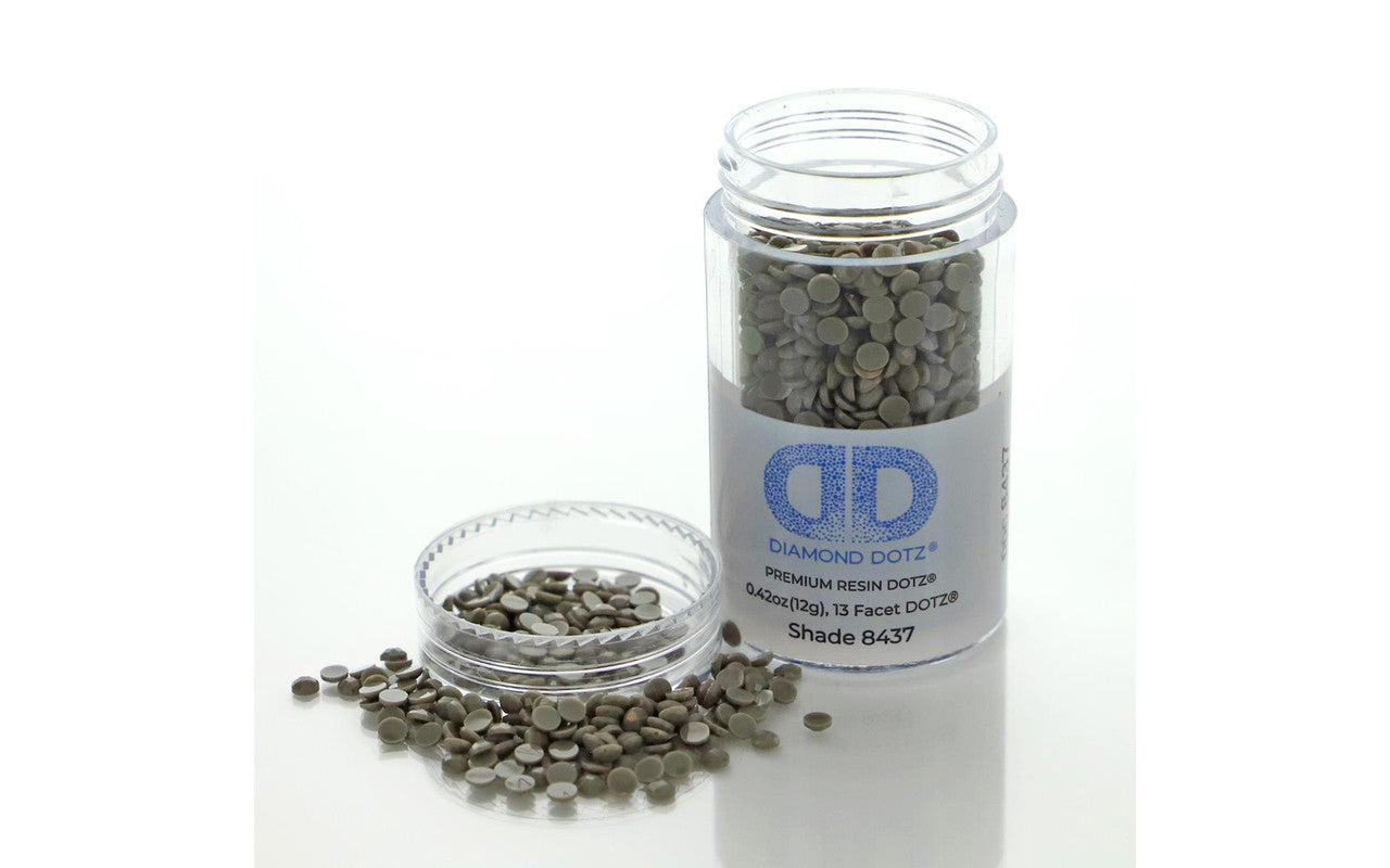 Diamond Dotz Freestyle Gems 2,8 mm 12 g donker cement 8437