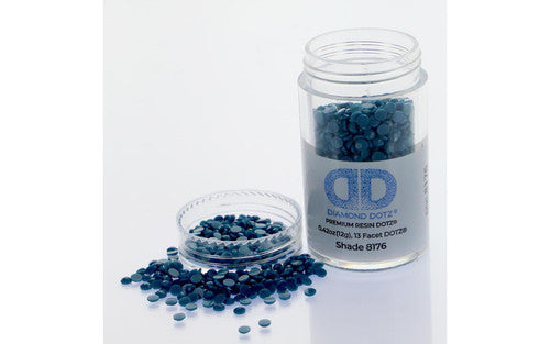 Gemas Diamond Dotz Freestyle 2,8 mm 12 g Aguamarina oscura 8176