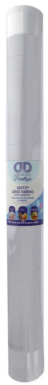 Rollo de Tela Diamond Dotz Freestyle Rejilla 19x39 con Adhesivo