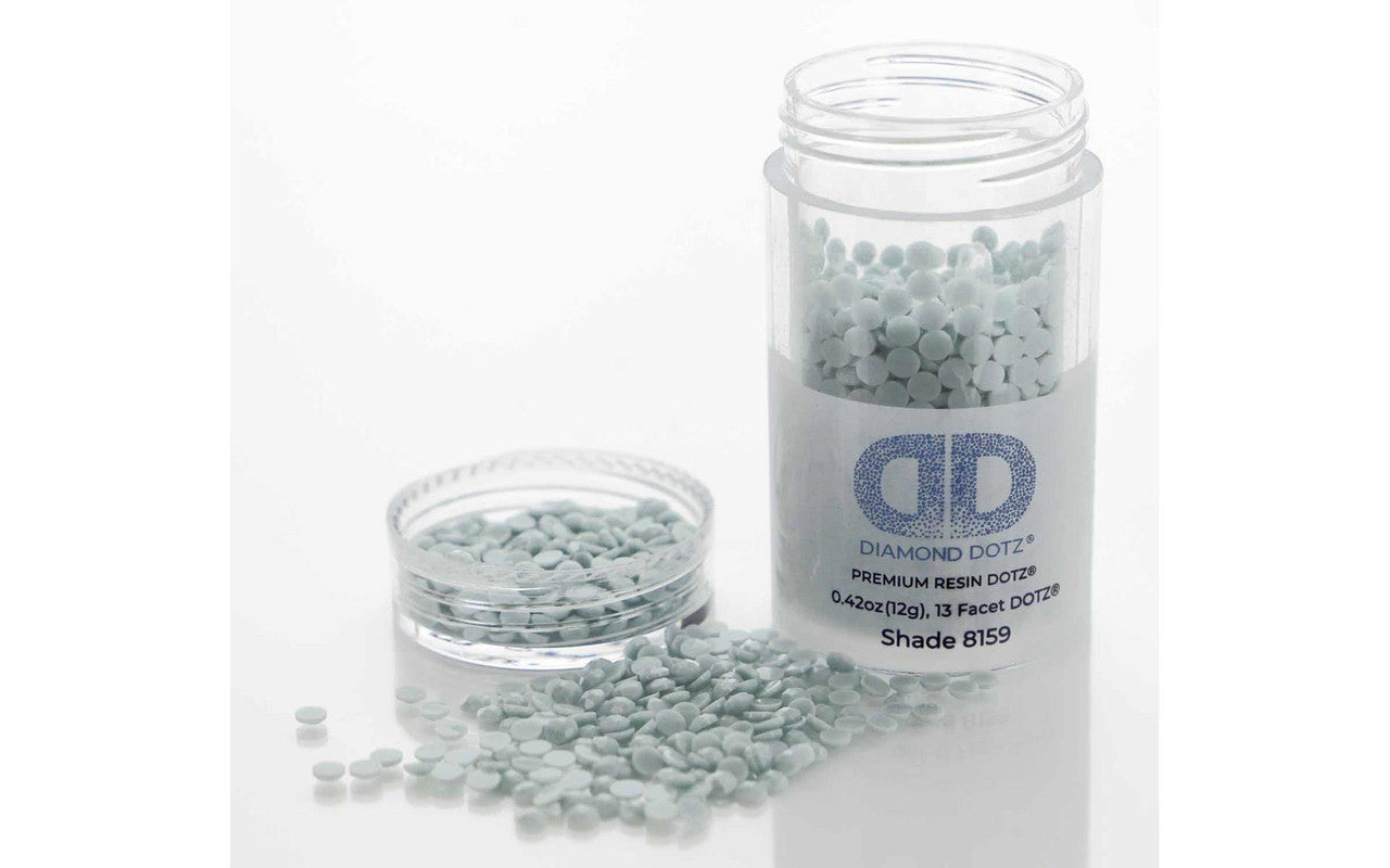 Gemas de estilo libre Diamond Dotz 2,8 mm 12 g azul bebé 8159