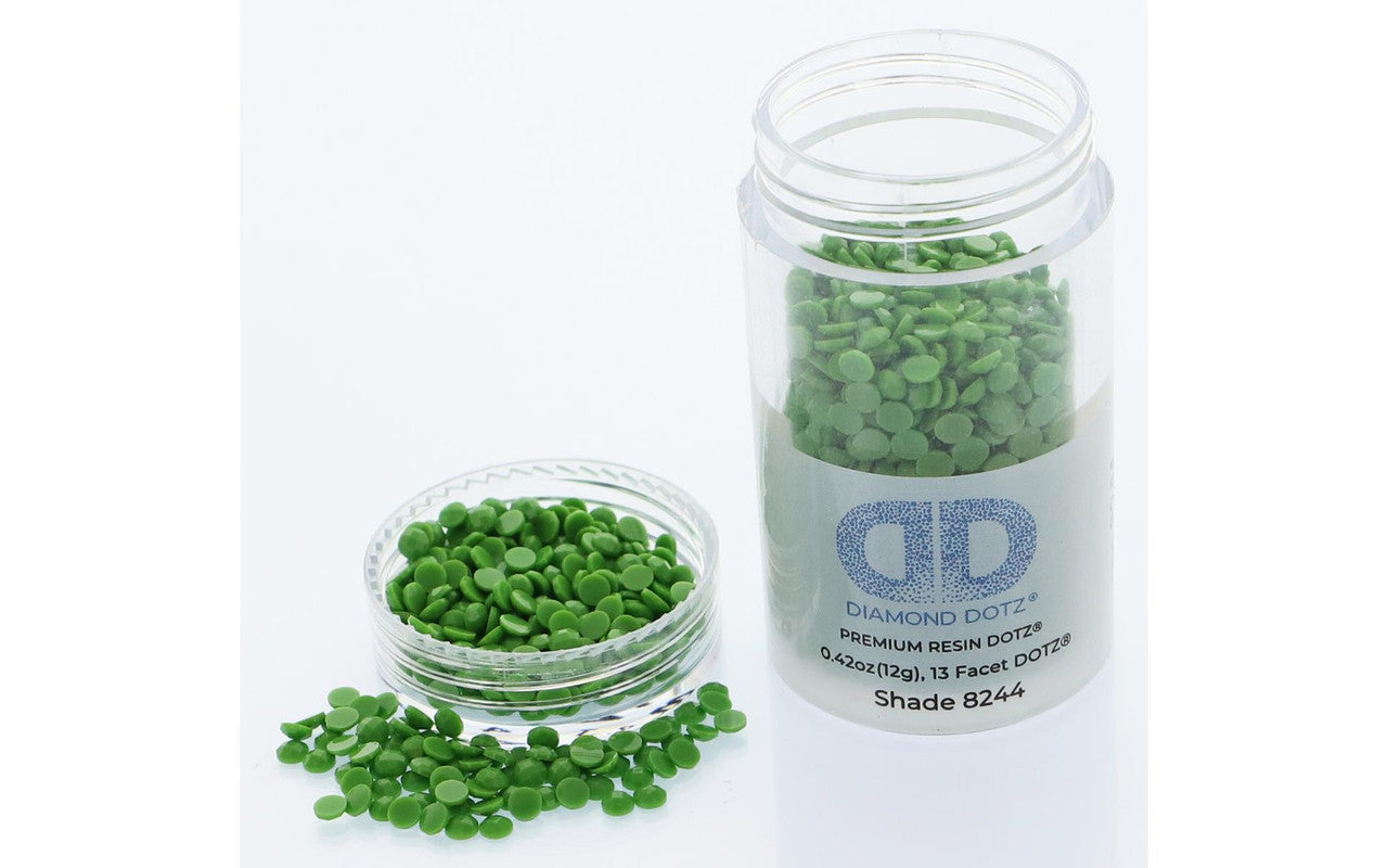 Diamond Dotz Freestyle Gems 2.8mm 12g Neon Green