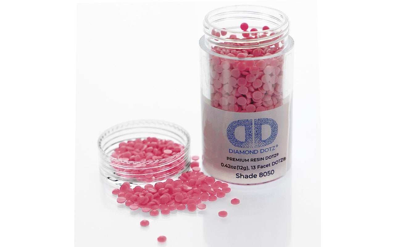 Diamond Dotz Freestyle Gems 2.8mm 12g Light Fuschia 8050