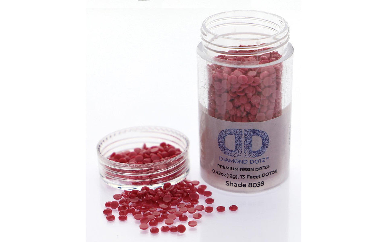 Diamond Dotz Freestyle Gems 2.8mm 12g Dark Floral 8038