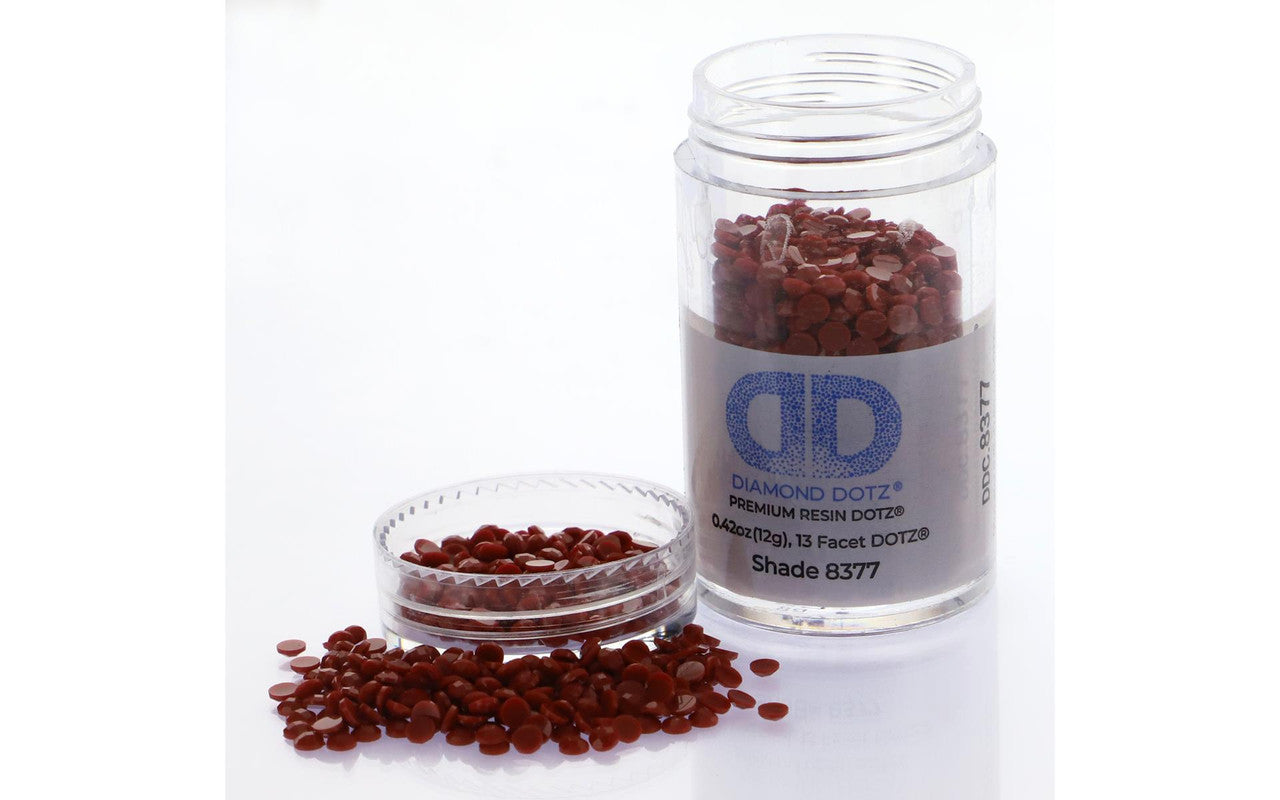 Diamond Dotz Freestyle Gems 2,8 mm 12 g licht bordeauxrood 8377