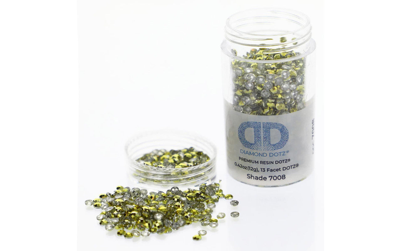 Diamond Dotz Freestyle Gems 2.8mm 12g Metallic LIght Gold 7008