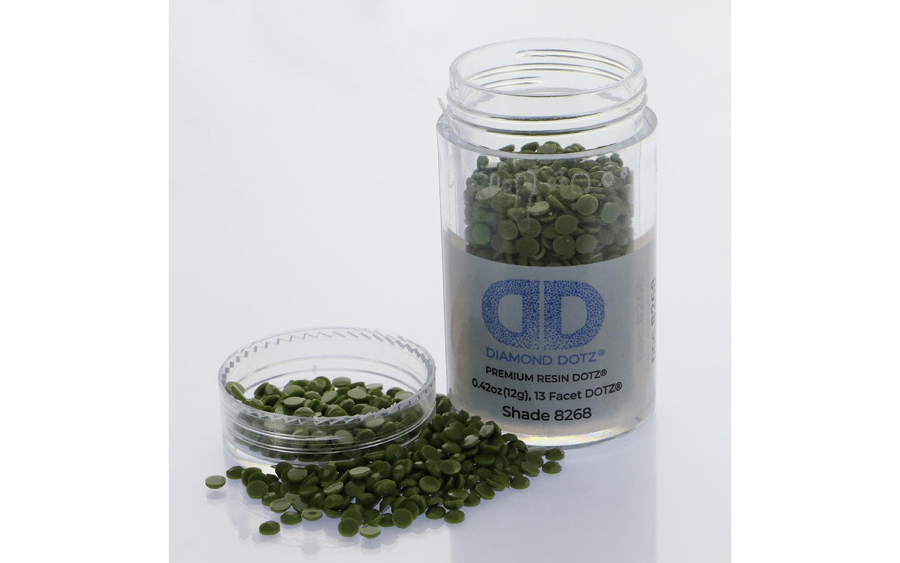 Diamond Dotz Freestyle Gems 2,8 mm 12 g sapgroen 8268