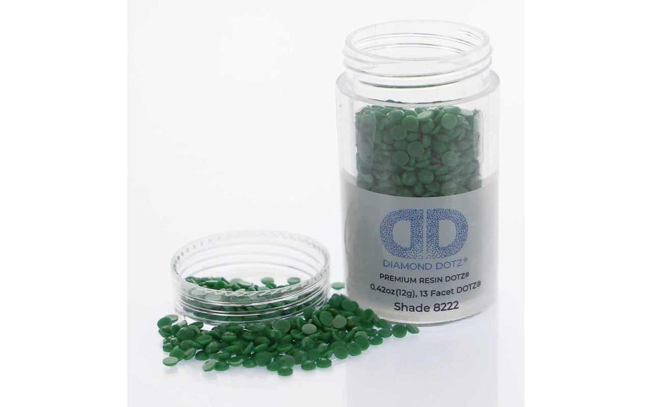 Diamond Dotz Freestyle Gems 2.8mm 12g Emerald 8222