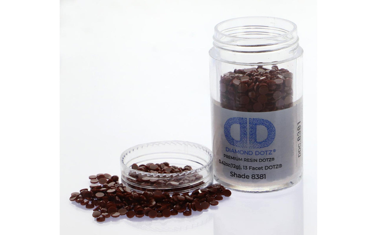 Gemas Diamond Dotz Freestyle 2,8 mm 12 g Dk Borgoña 8381