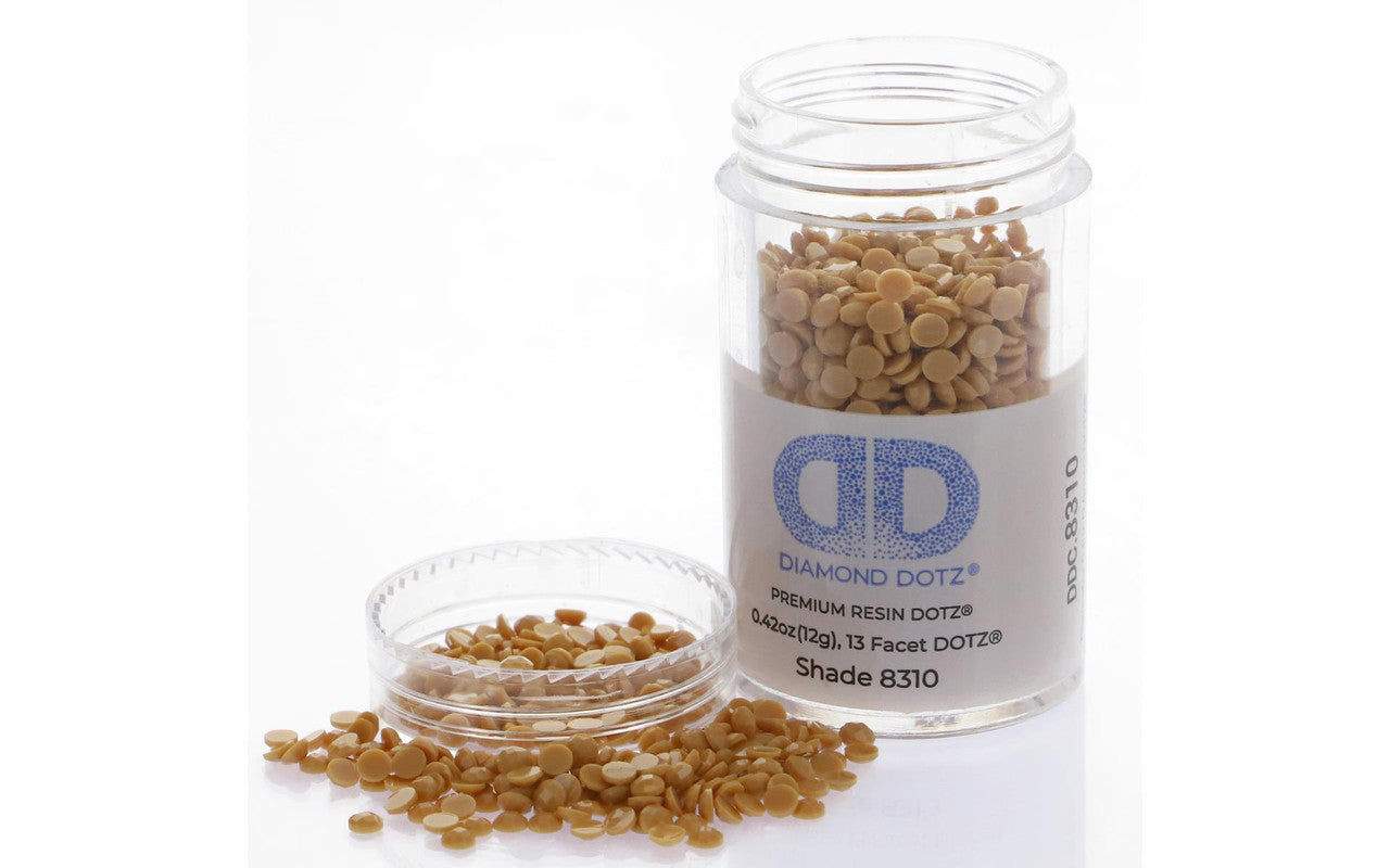 Diamond Dotz Freestyle Gems 2.8mm 12g Pale Ginger 8310