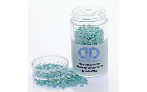 Diamante Dotz Gemas de estilo libre 2,8 mm 12 g Piedra azul 8166