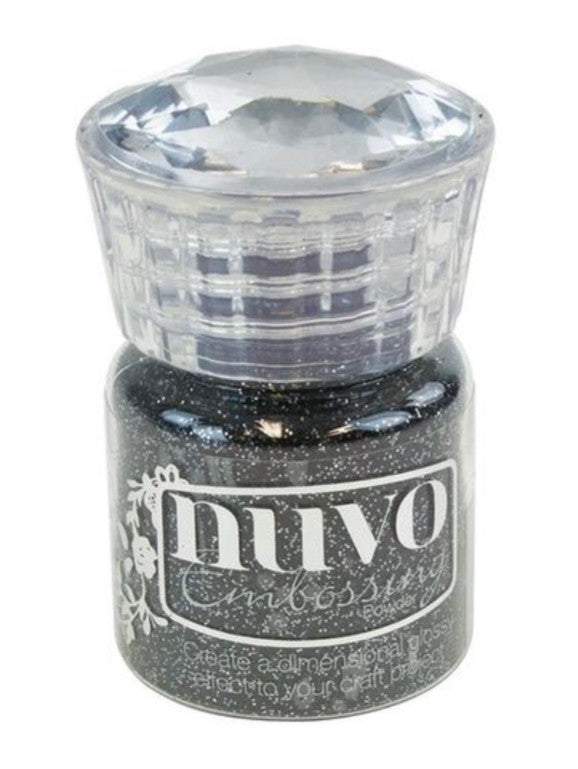 Nuvo Glitter Polvos para Embossing Glitter Noir