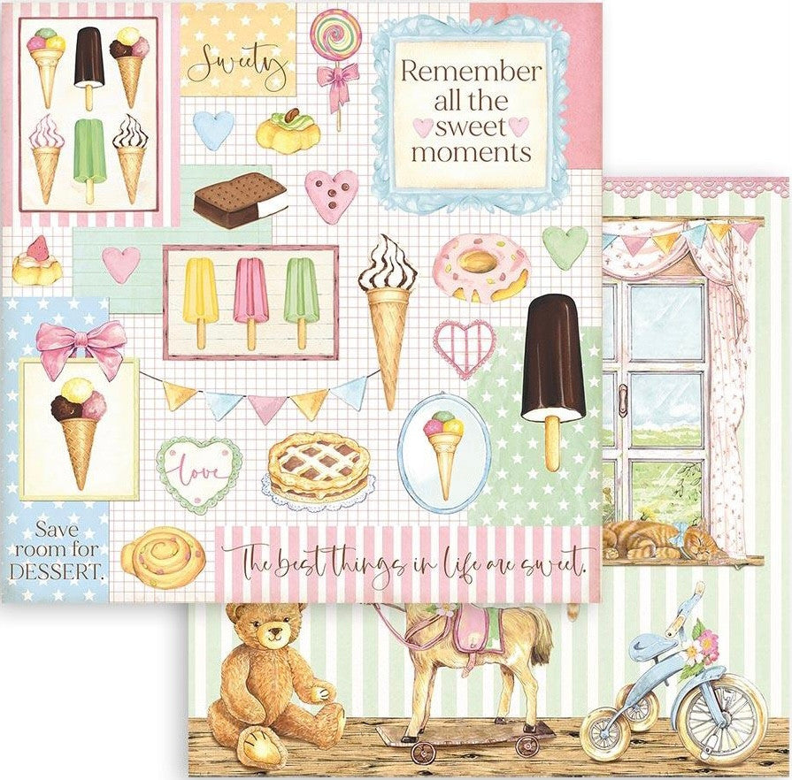 Stamperia Double Face 12” x 12” Paper Collection - DayDream