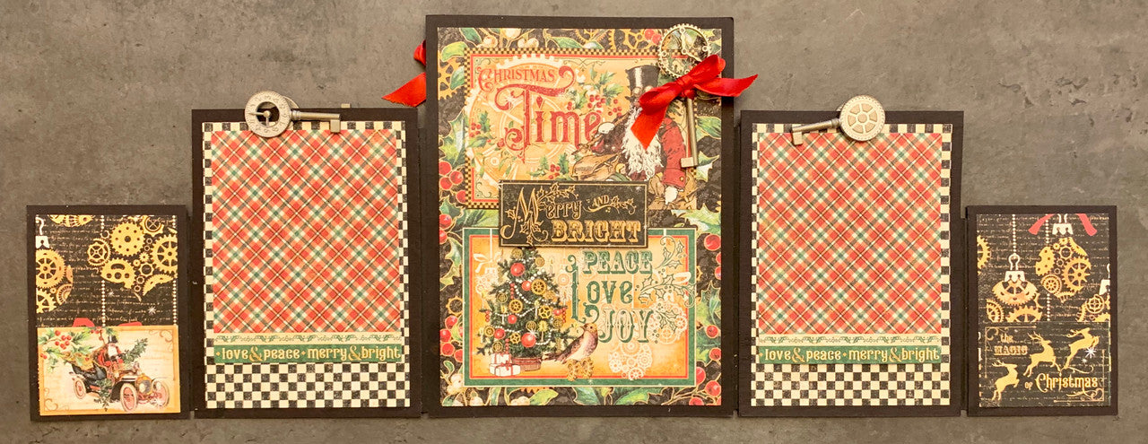 Graphic 45 *Exclusive Kit* Christmas Time - Accordion Album