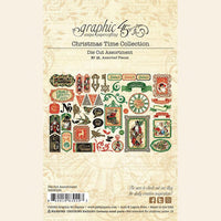 Graphic 45 Christmas Time Die Cut Assortment