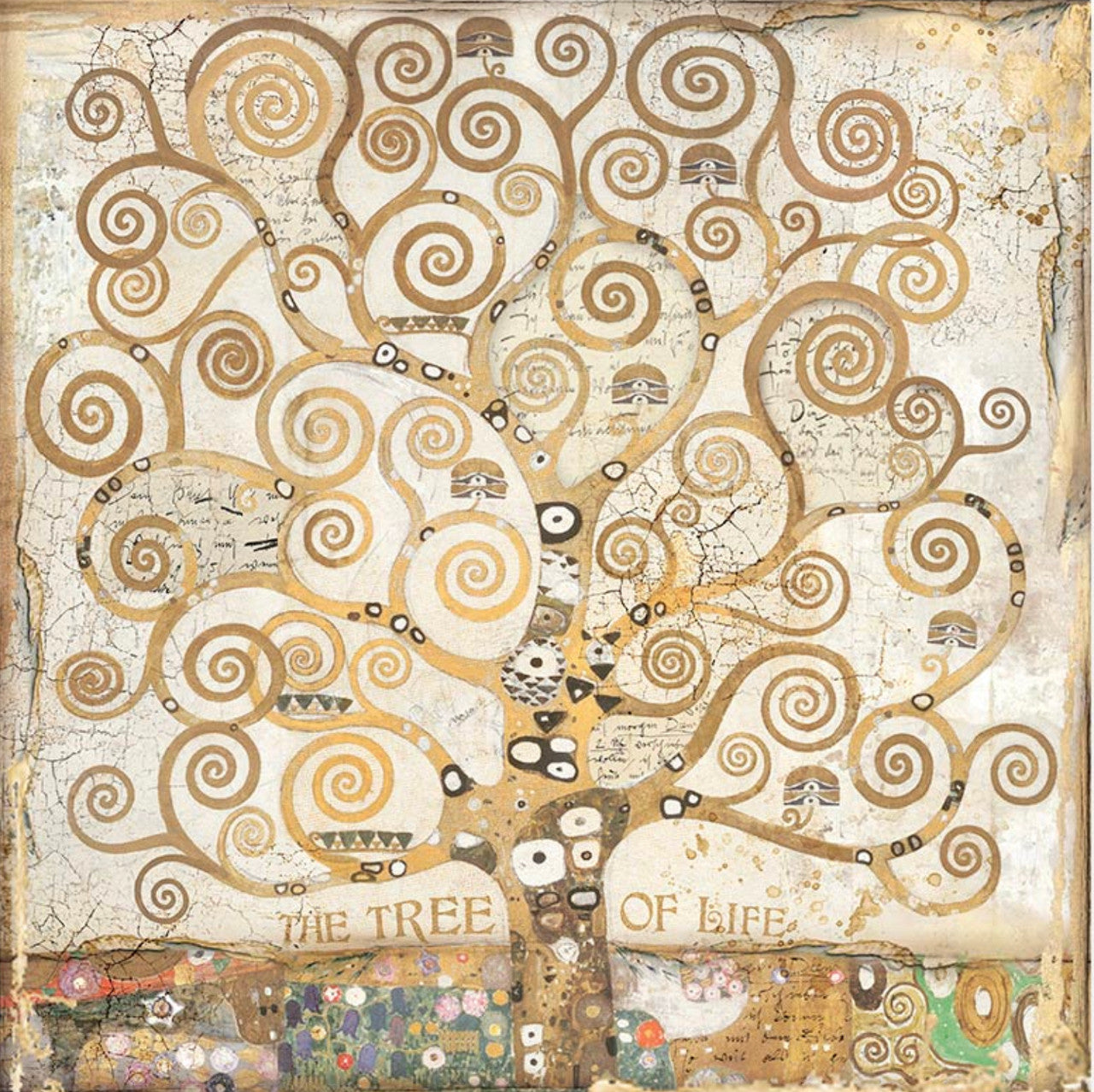 Stamperia (30 x 30 cm) Dubbelzijdig achtergrondpapierpakket - Klimt