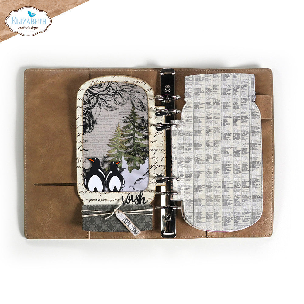 Elizabeth Craft Designs Mason Jar / Sneeuwbol speciale kit