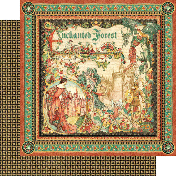 Graphic 45 Collector’s Edition Enchanted Forest 12” x 12” Collection Pack