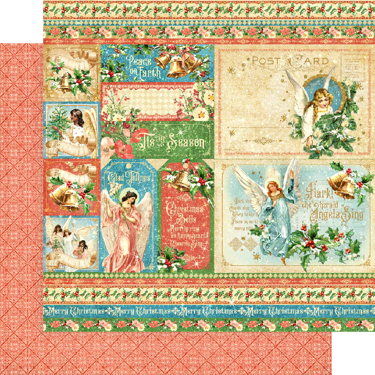 Paquete de colección Graphic 45 Joy to the World 12” x 12”
