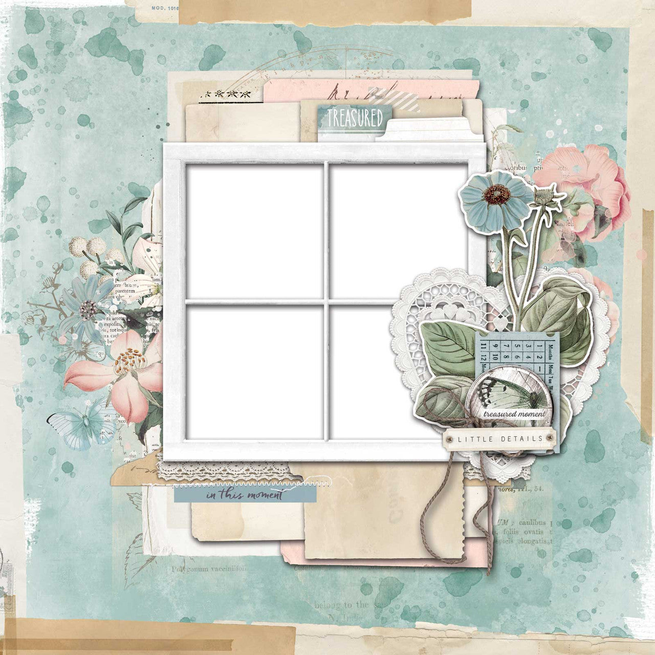 49 and Market Vintage Artistry Tranquility Ultimate Page Kit
