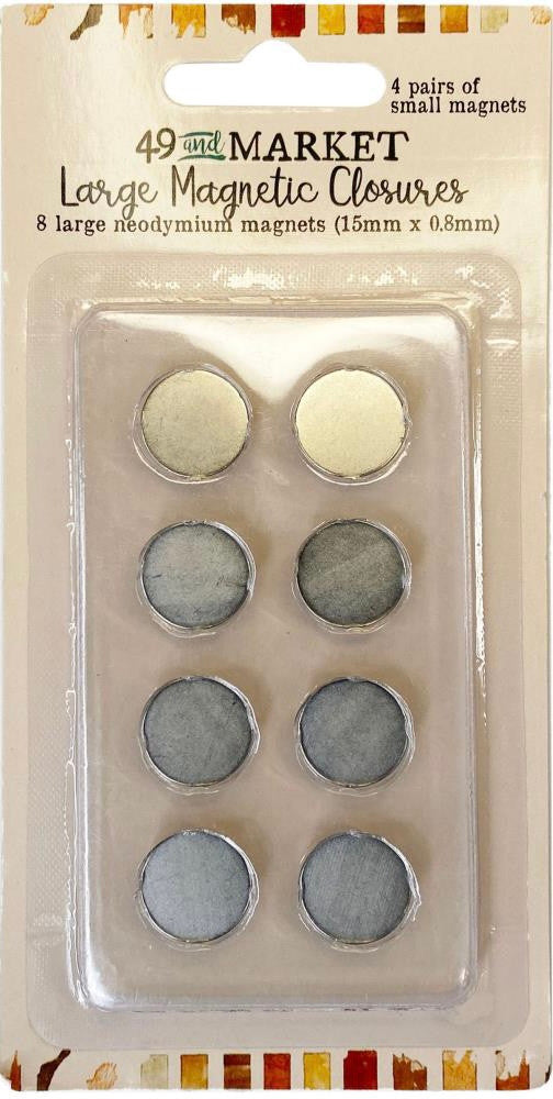 49 & Market Magnetic Closures - Large
